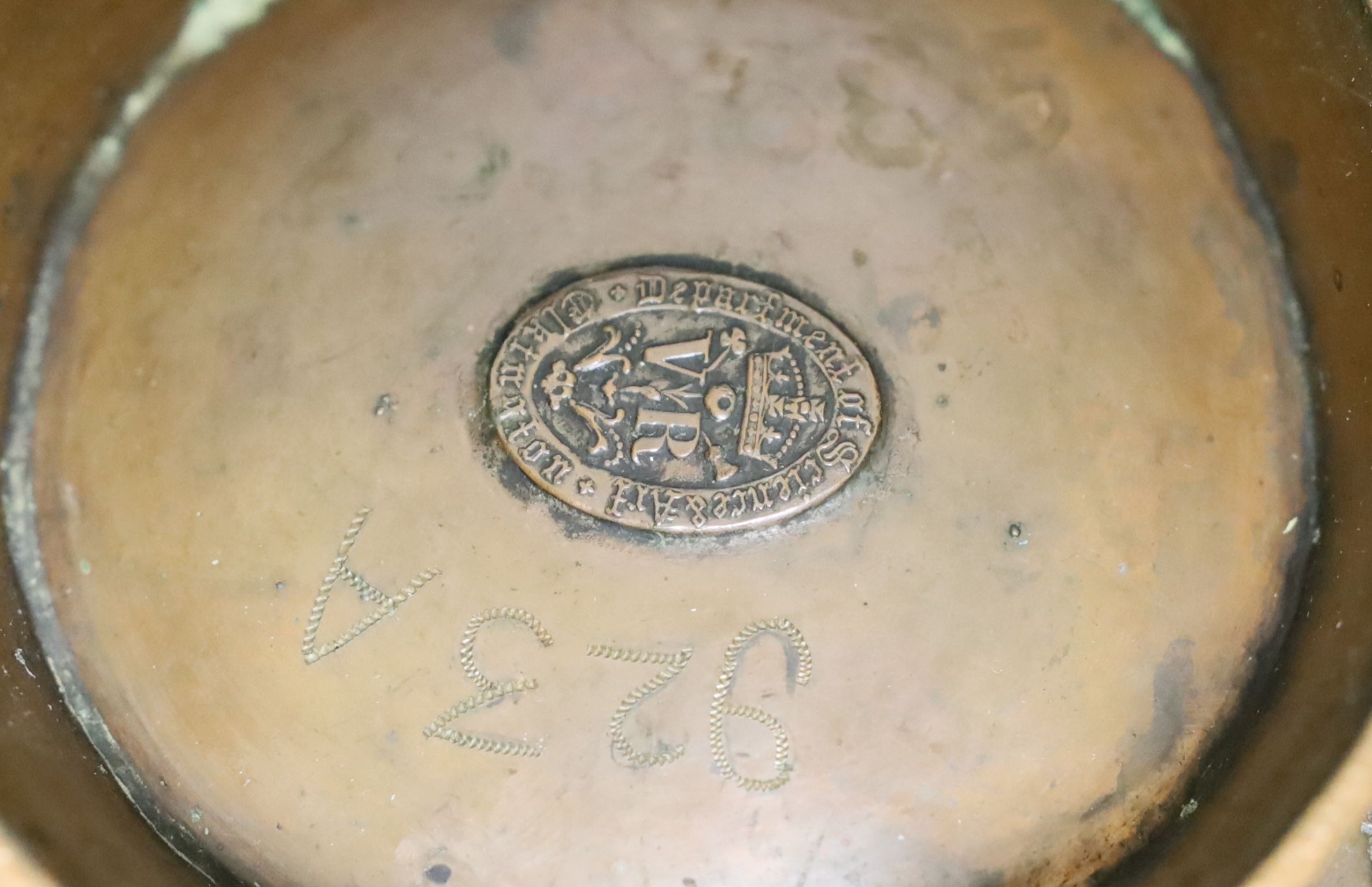 A 19th century Elkingtons electrotype copy of a 16th/17th century Safavid bowl